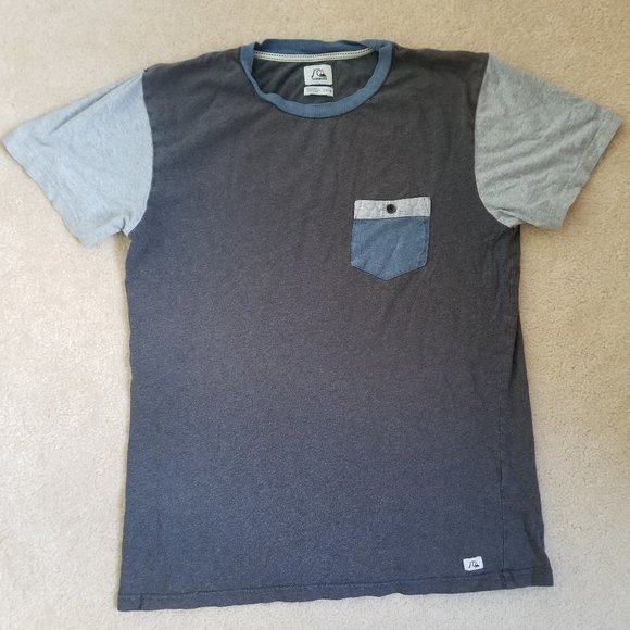 Quicksilver Pocketed Tshirt Mens Small - Picture 1 of 3